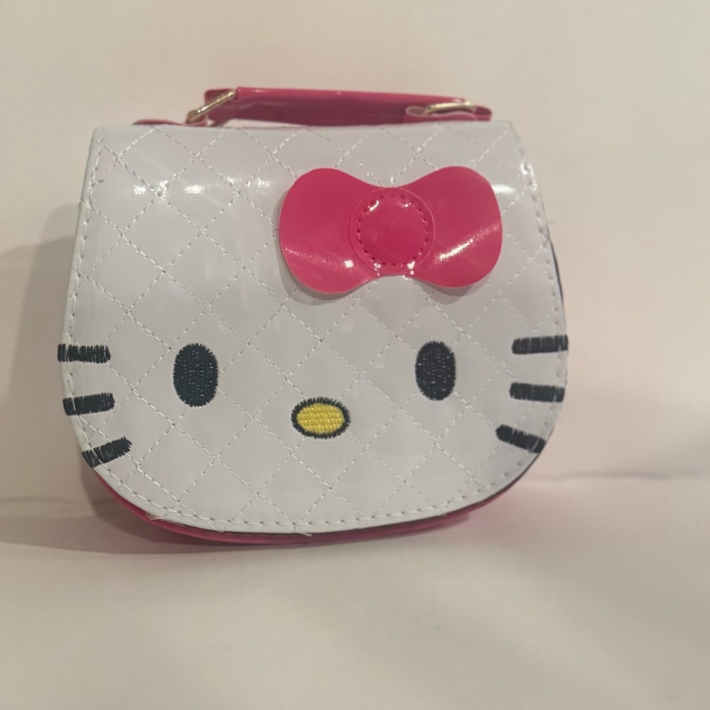 Hello Kitty Pink and White Quilted Kids Bag